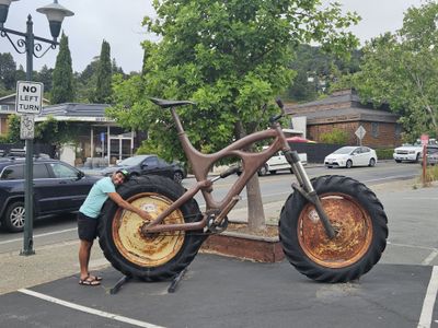 Noah loves bikes