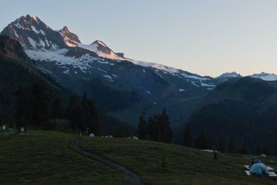 The Sun begins to hit Garibaldi