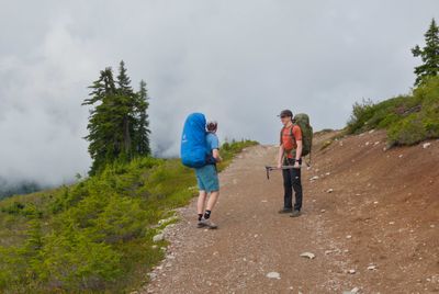 Jeremy and Cam ascend into the clouds